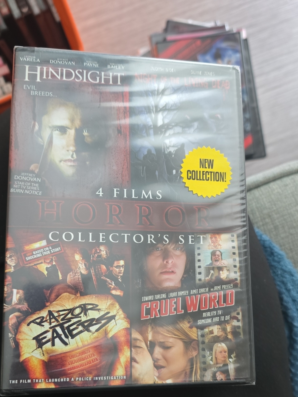 Horror Collector's Set - Black Multi-Color DVD Boxset